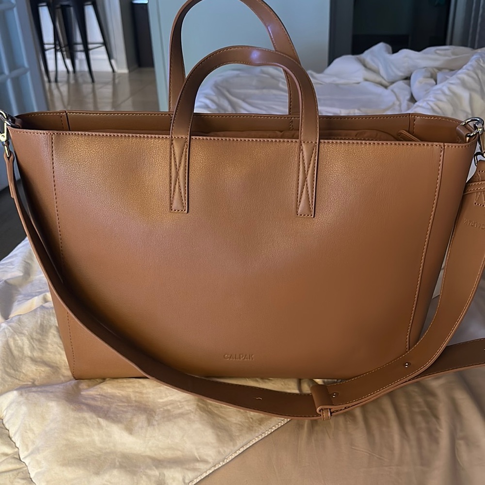 Calpak laptop tote